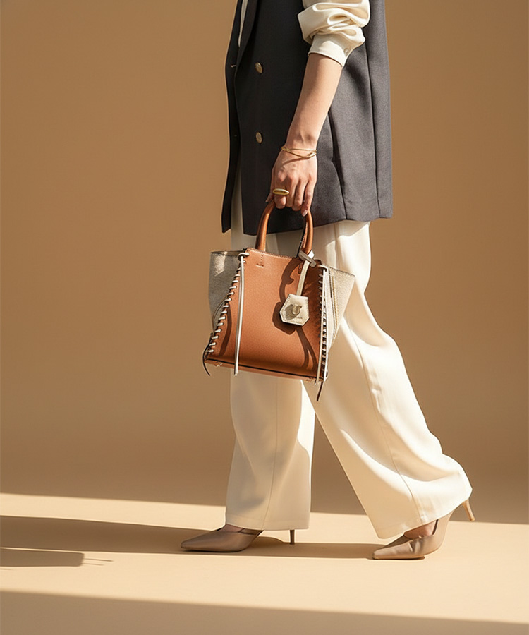 Point sac【ポワン サック】キャンバスコンビネーションバッグ／Sサイズ