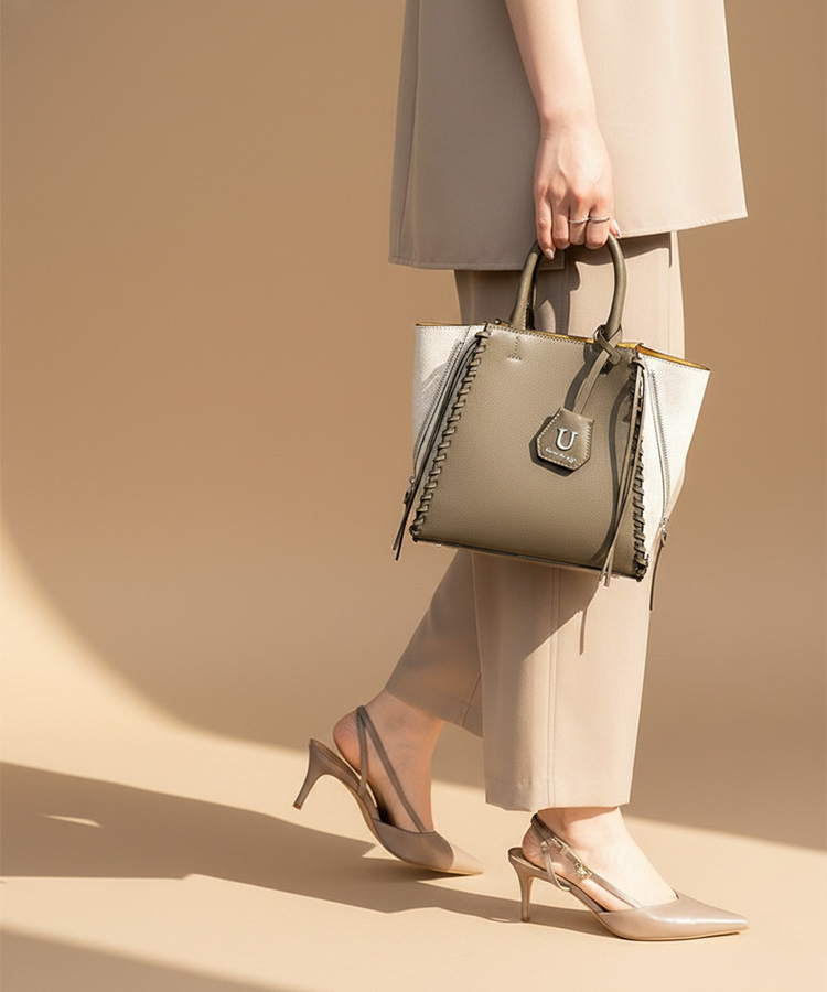 Point sac【ポワン サック】キャンバスコンビネーションバッグ／Sサイズ