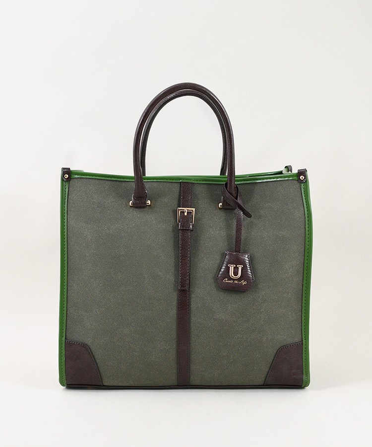 スエードJuliangle【ジュリアングル】トートバッグ／Lサイズ