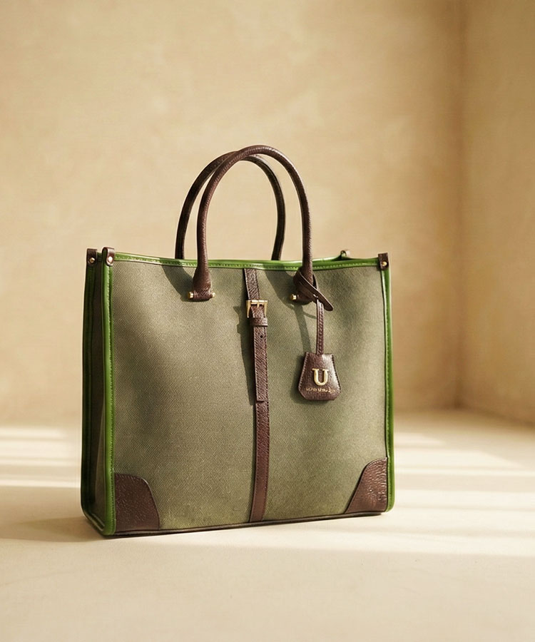 スエードJuliangle【ジュリアングル】トートバッグ／Lサイズ