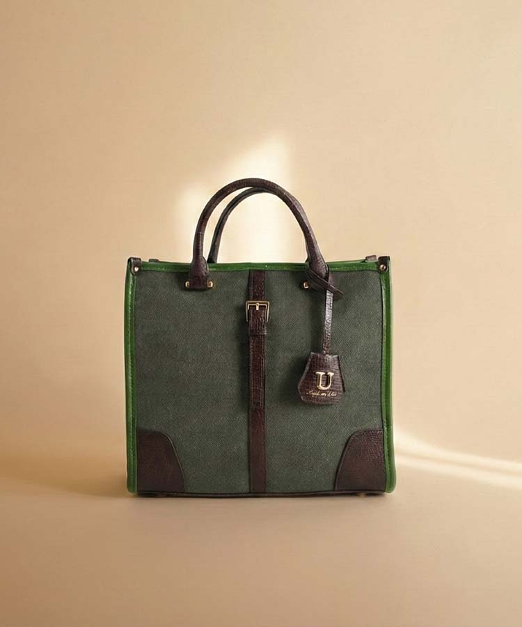 スエードJuliangle【ジュリアングル】トートバッグ／Mサイズ