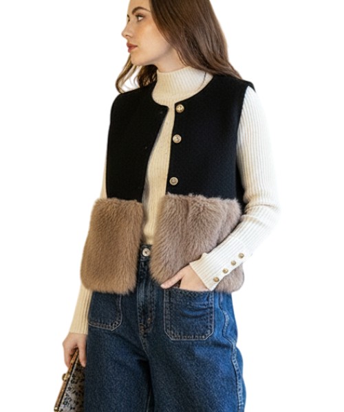 コントラストファーミックスベスト