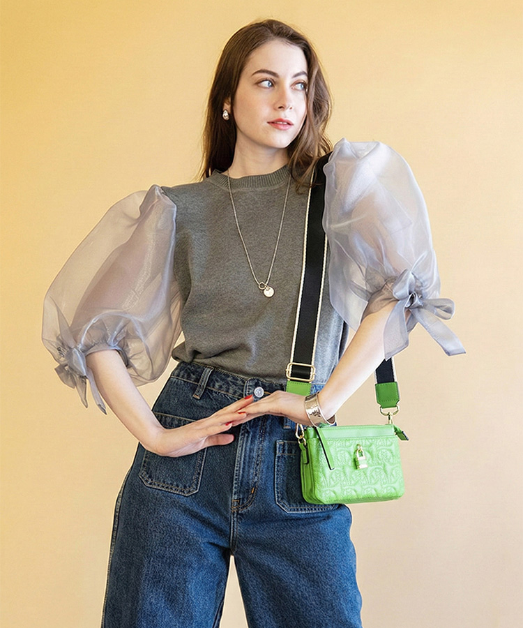 Poodmou【プードム】ウォレットショルダーバッグ