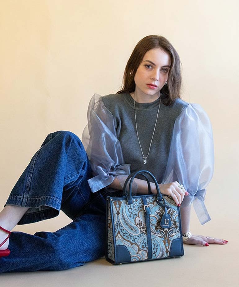 Paisley Juliangle【ペイズリー ジュリアングル】トートバッグ／Mサイズ