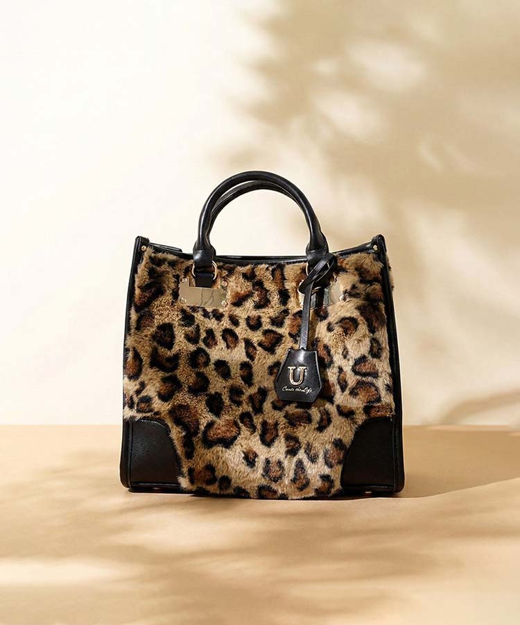 ファーParisien【パリジャン】トートバッグ／Mサイズ