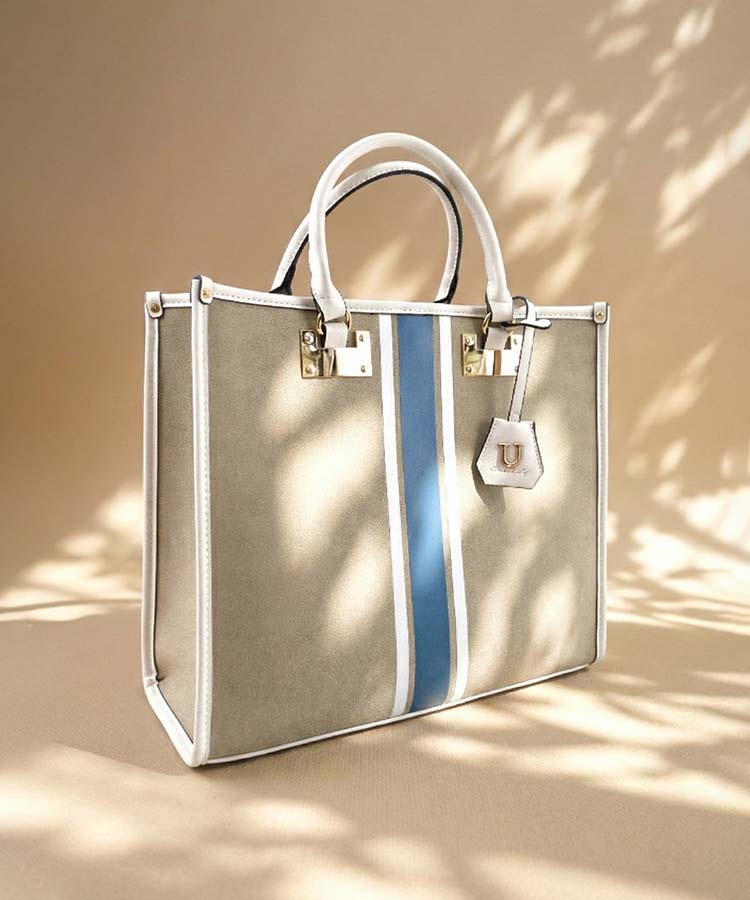 ラインスエードParisien【パリジャン】トートバッグ／Lサイズ