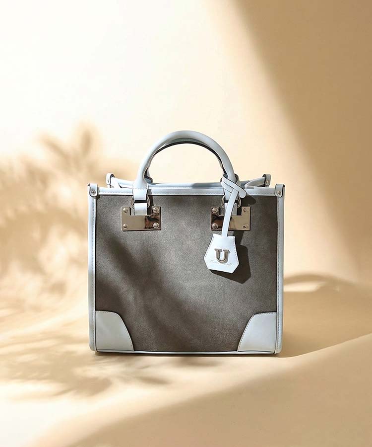 スエードParisien【パリジャン】トートバッグ／Mサイズ