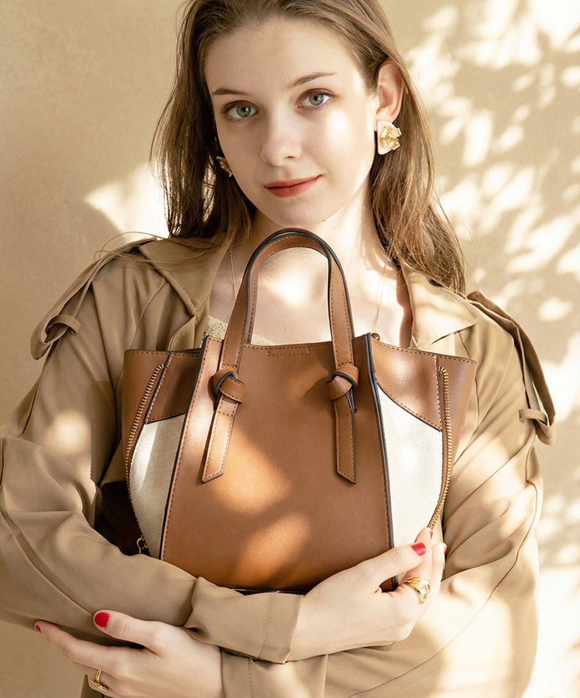 Lier【リエール】ジッパートートバッグ／Sサイズ