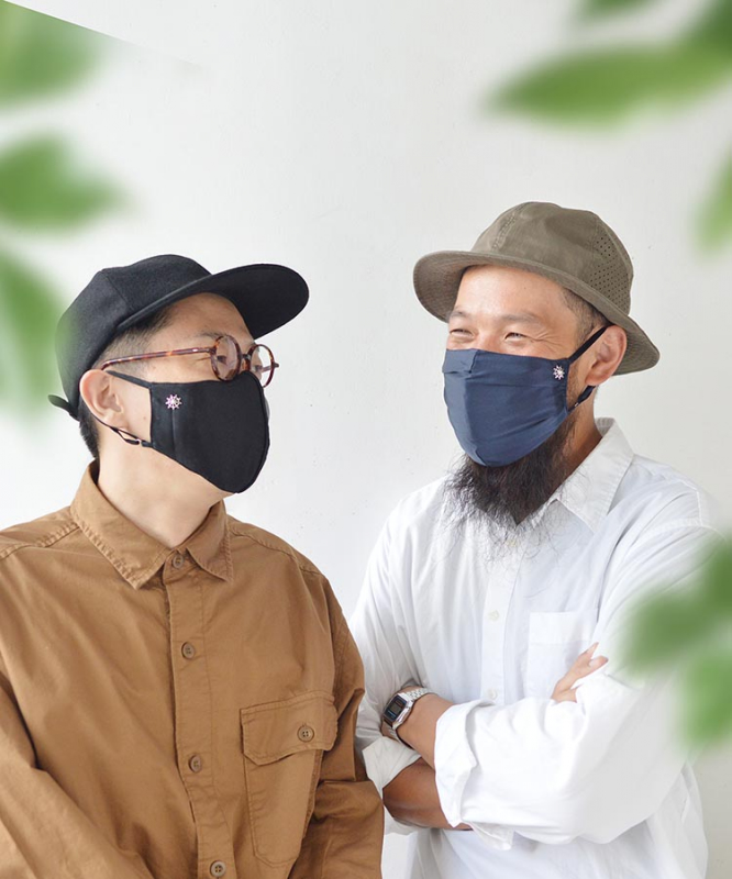 【共に守るマスクの日】立体マスク+チャリティーマスクバッジセット